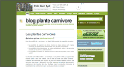Desktop Screenshot of plante-carnivore.fr